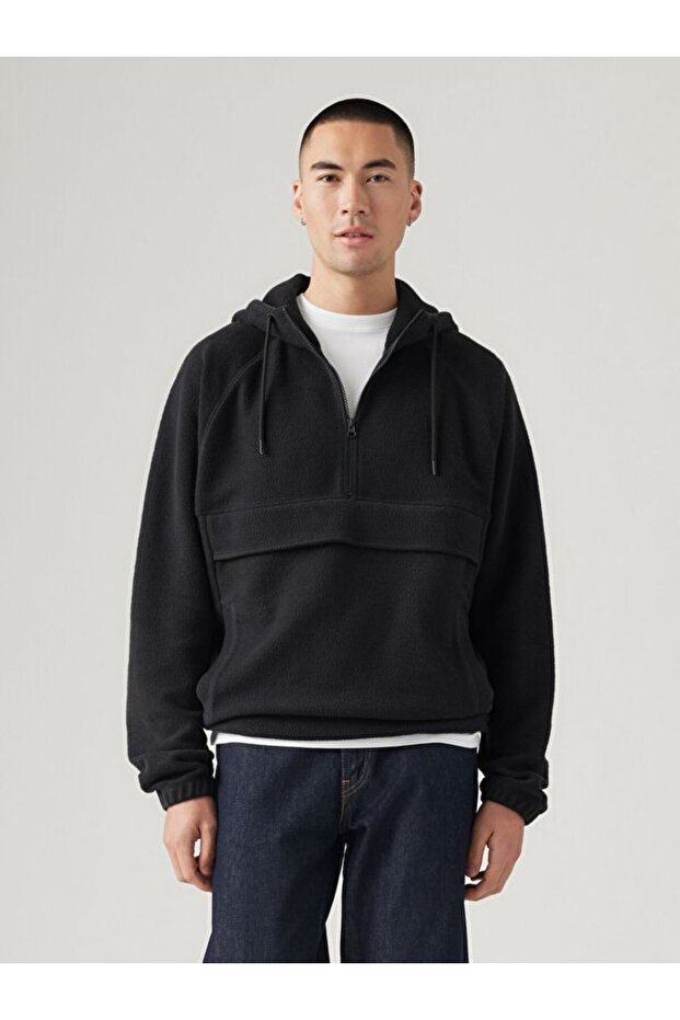 Soft Zip Anorak Sweatshirt - 1