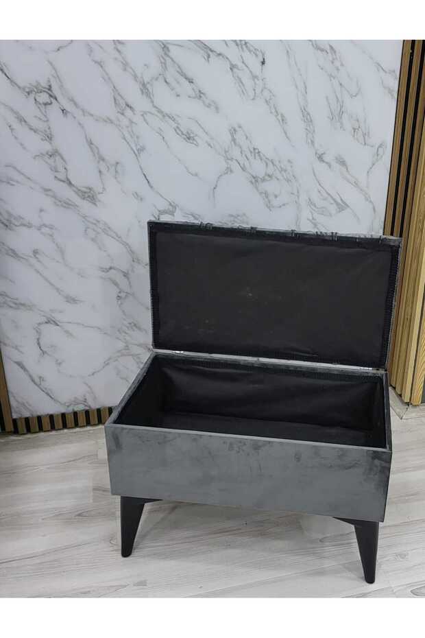 Kapitoneli Kapı Önü Antre Sandıklı puf bench - 3