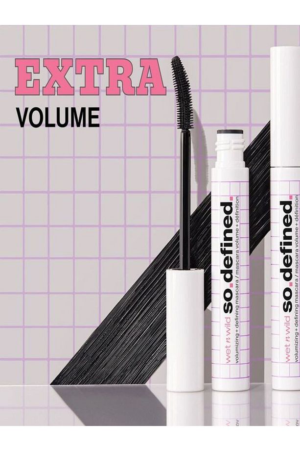 Mega So Define Volumizing + Defining Maskara - Hacim,ve Uzunluk için Ultra Siyah Etki - 2