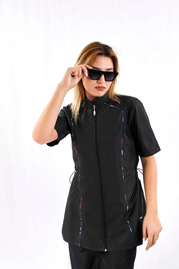 ملابس سباحة نصف مغلقة سريعة الجفاف - 5