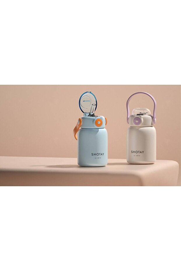 Çelik Termos Çocuk 500ml Krem - 3