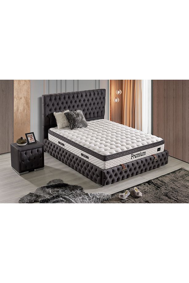 PREMİUM SET 140X190 (Yatak+Baza+Başlık) - 3