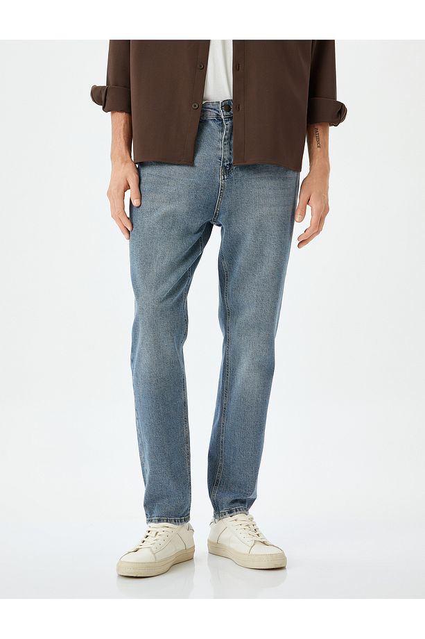Tapered Fit Kot Pantolon - Joe Jean - 3