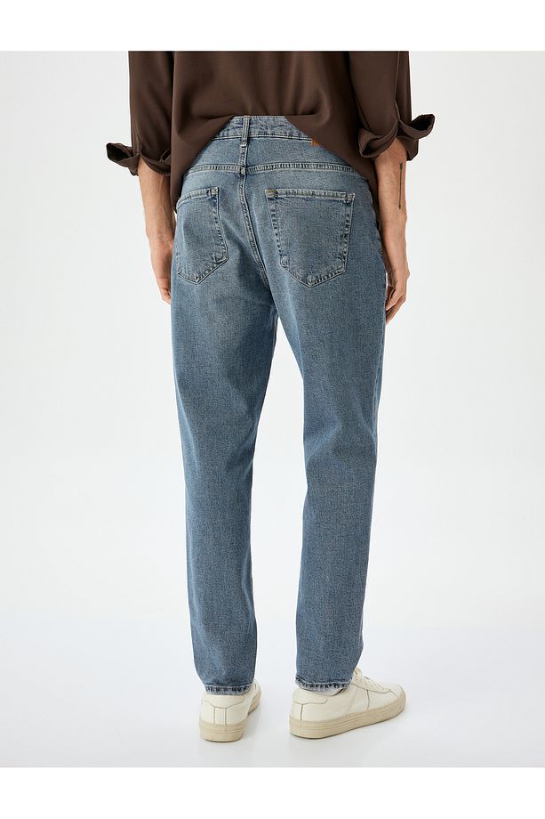 Tapered Fit Kot Pantolon - Joe Jean - 4