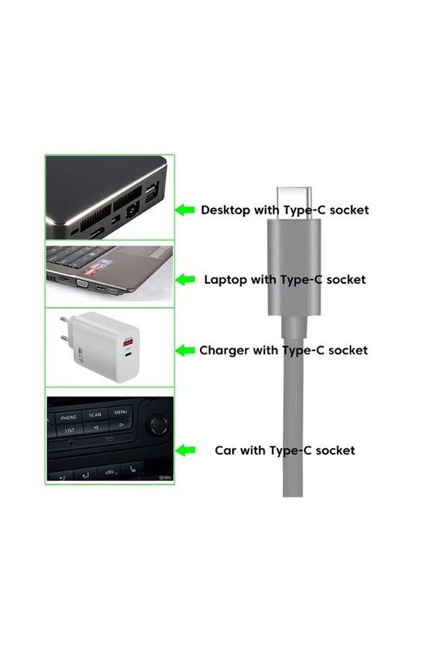 Süperbox Powerbank Kablosu Type-c 3A 5v 12v Dönüştürücü - 7