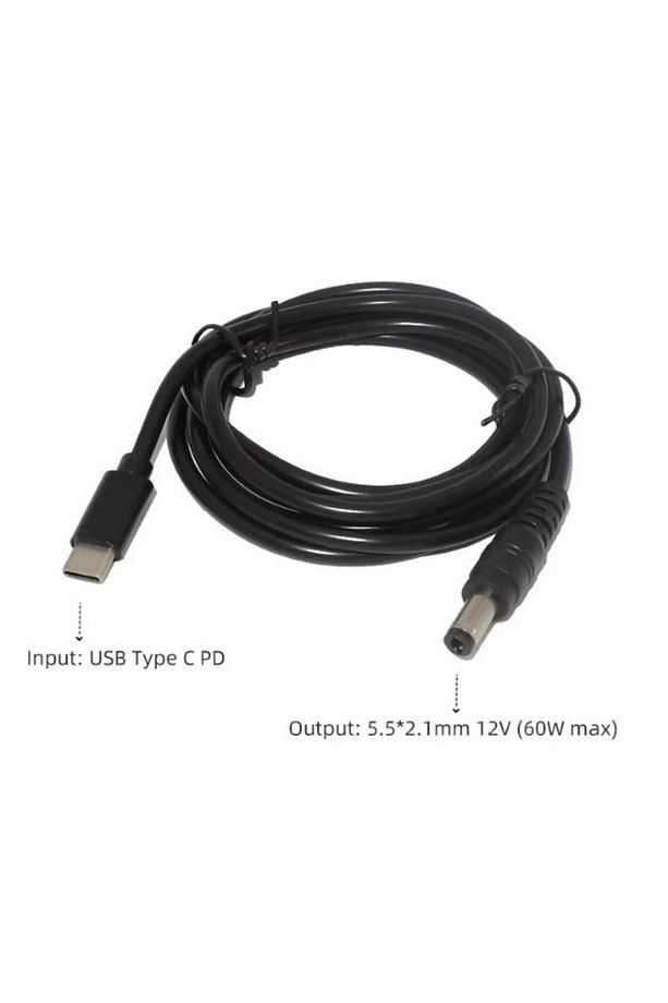 Süperbox Powerbank Kablosu Type-c 3A 5v 12v Dönüştürücü - 4