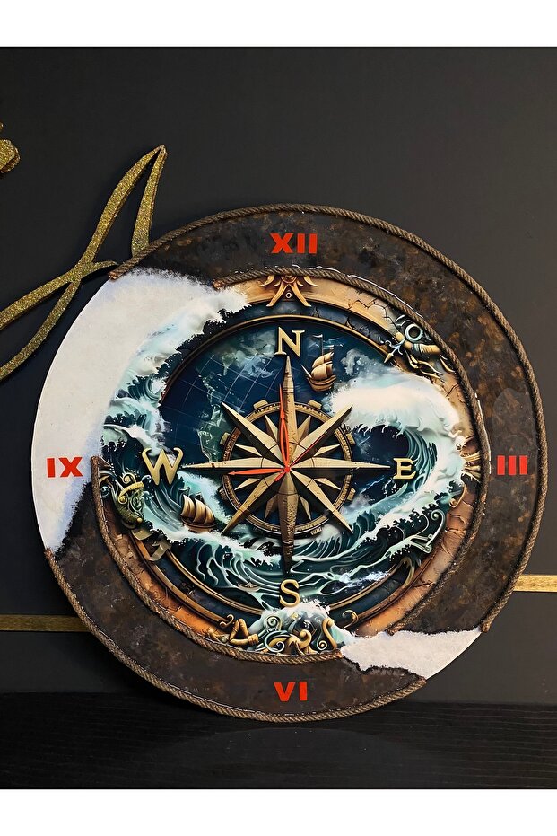 Pusula Duvar Saati - 1