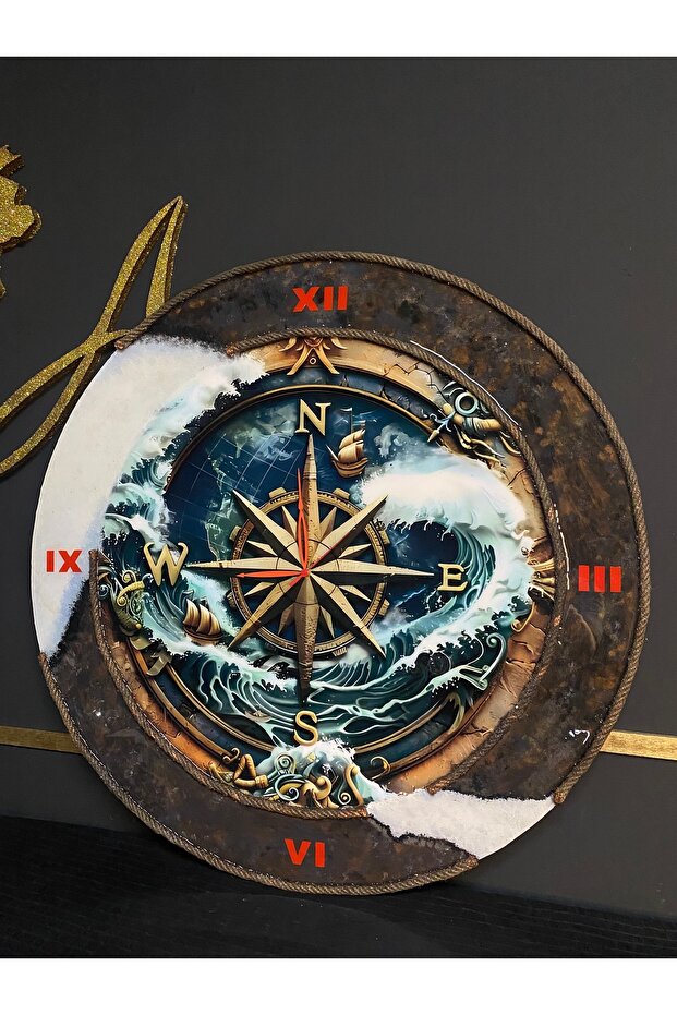 Pusula Duvar Saati - 2