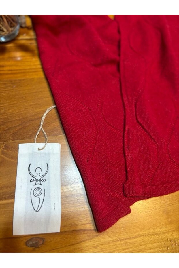 JAKARLI  KAŞMİR YÜNLÜ ATKI KADIN - 6