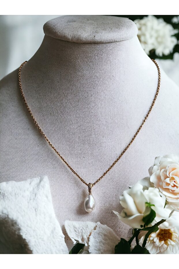 Mayorka İnci Kolye - 1