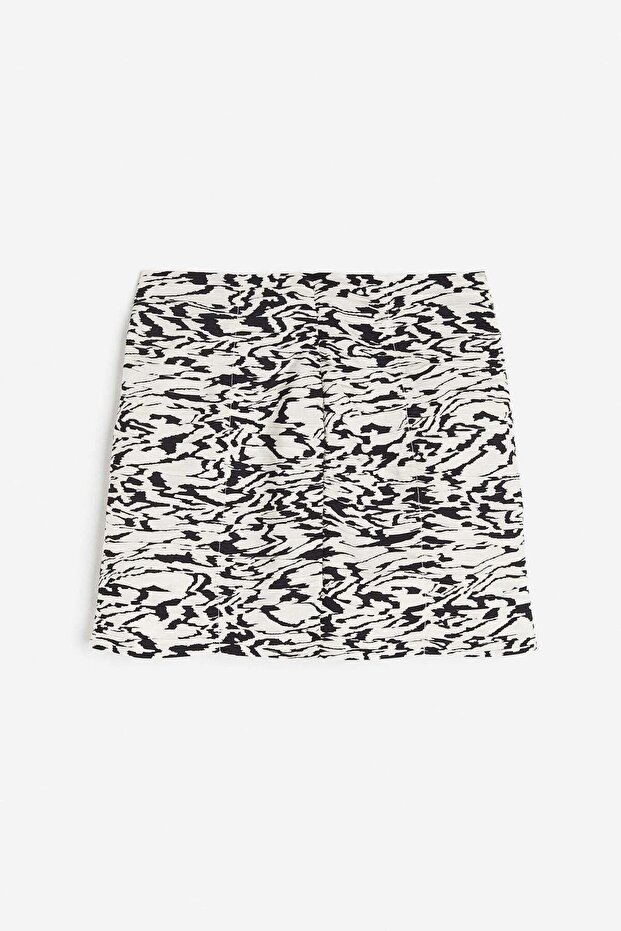 Draped mini skirt - 2