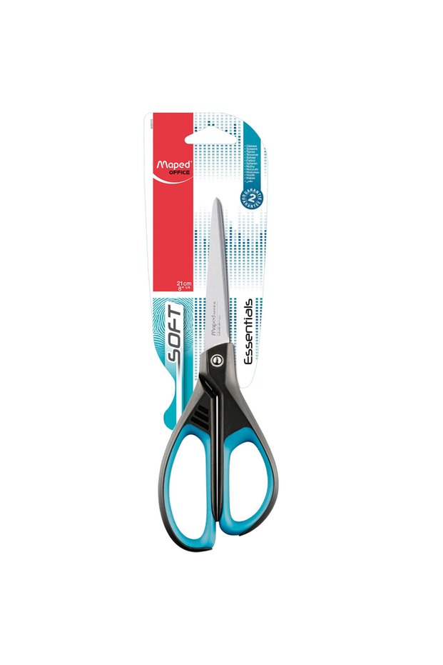 Scissors 17 cm Essentials Soft Soft Sim Blister 468210