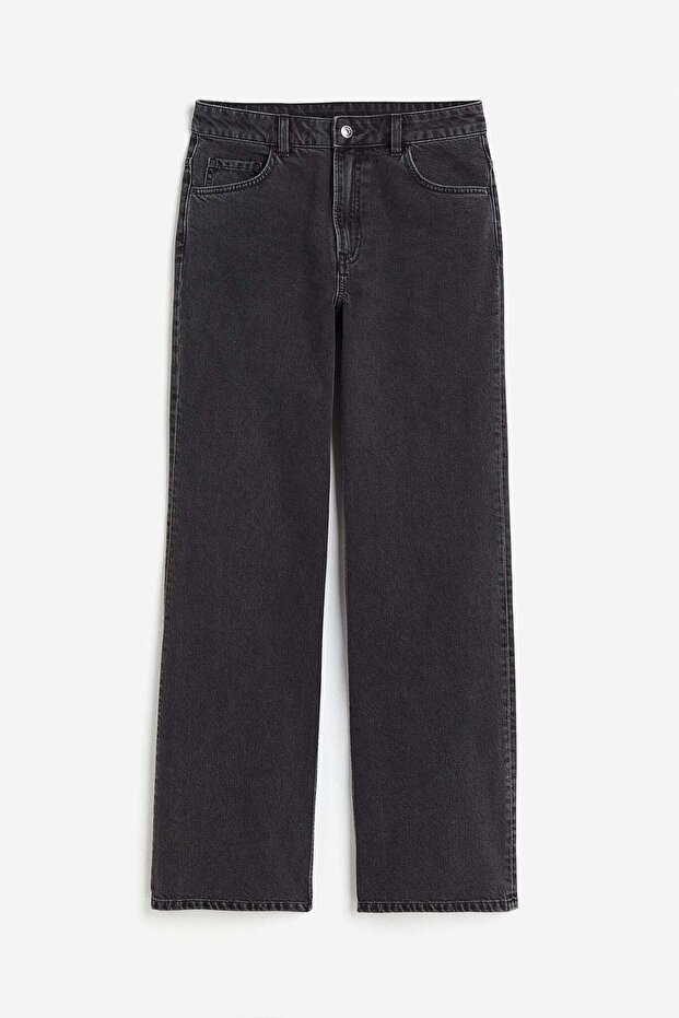 Wide High Jeans