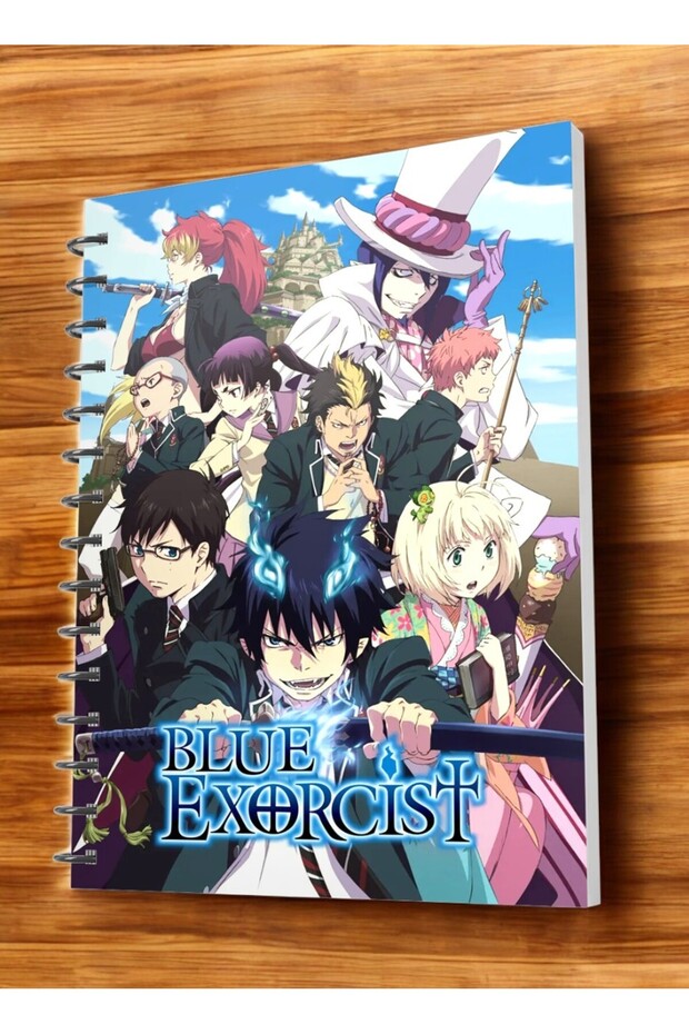 دفتر ملاحظات حلزوني مقاس A5 Boy من Blue Exorcist Anime 50 ورقة