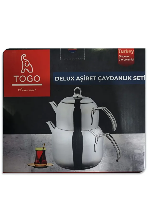 Delux Aşiret Boy Çaydanlık Metal Kulp - 1