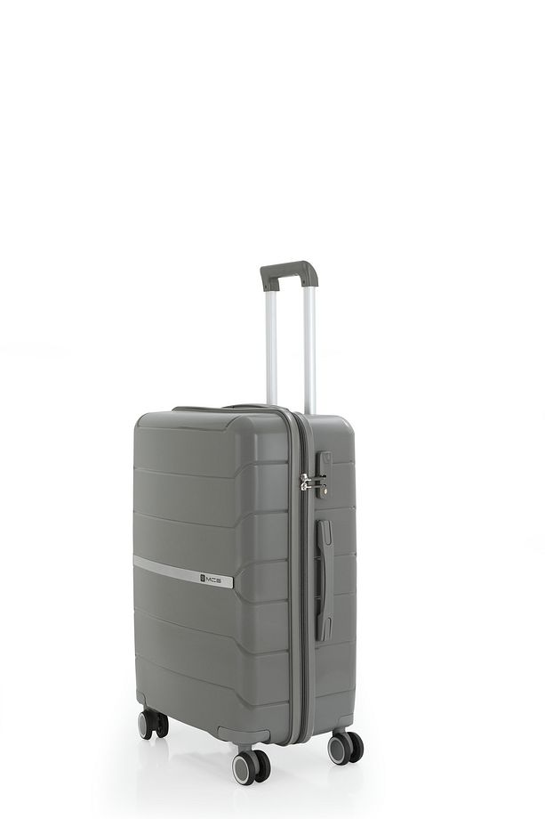 Orta Boy Polipropilen Valiz Gri  65 CM V366 - 2