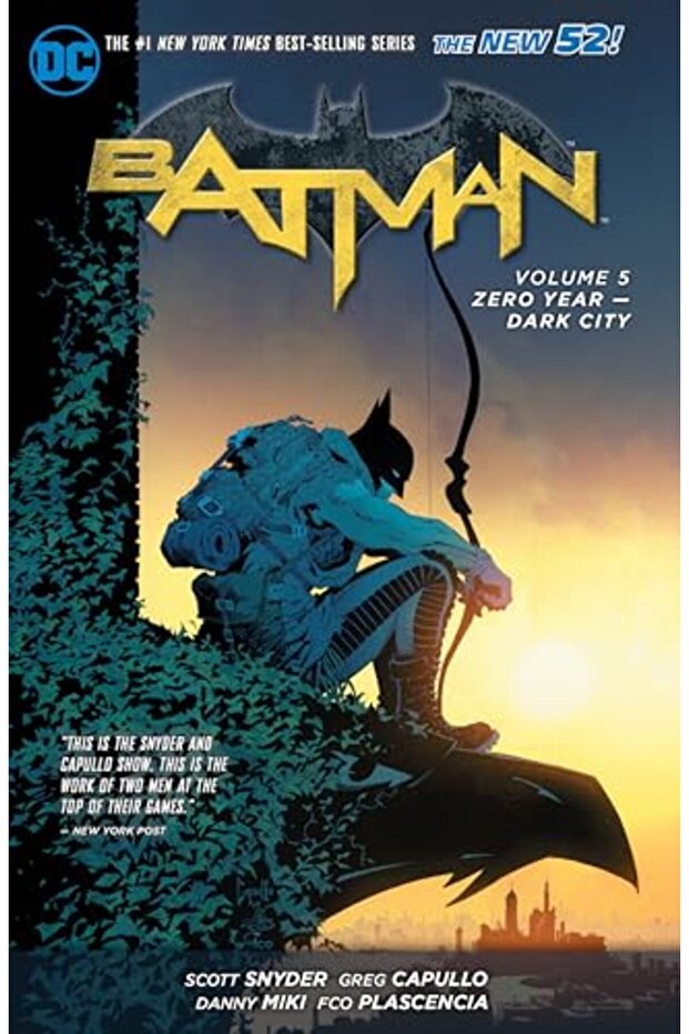 Batman Vol 5 Zero Year Dark City The New 52 Batman Paperback