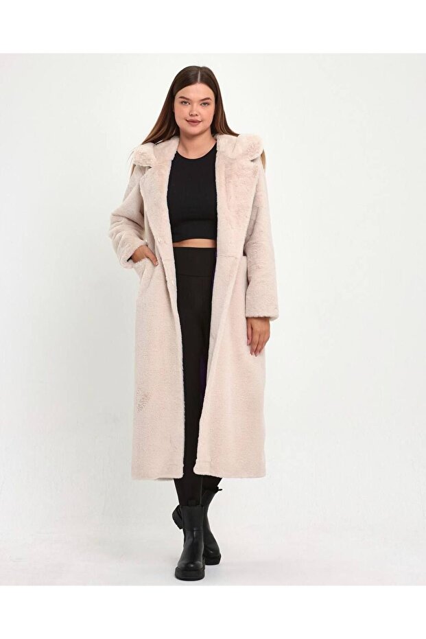 Uzun Kapüşonlu Kürk - 1