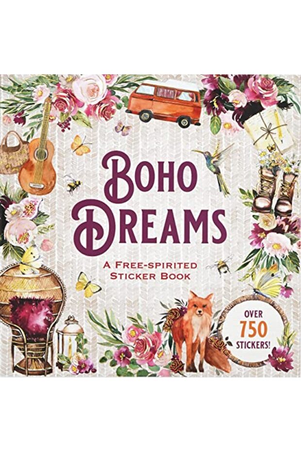 Boho Dreams Sticker Book