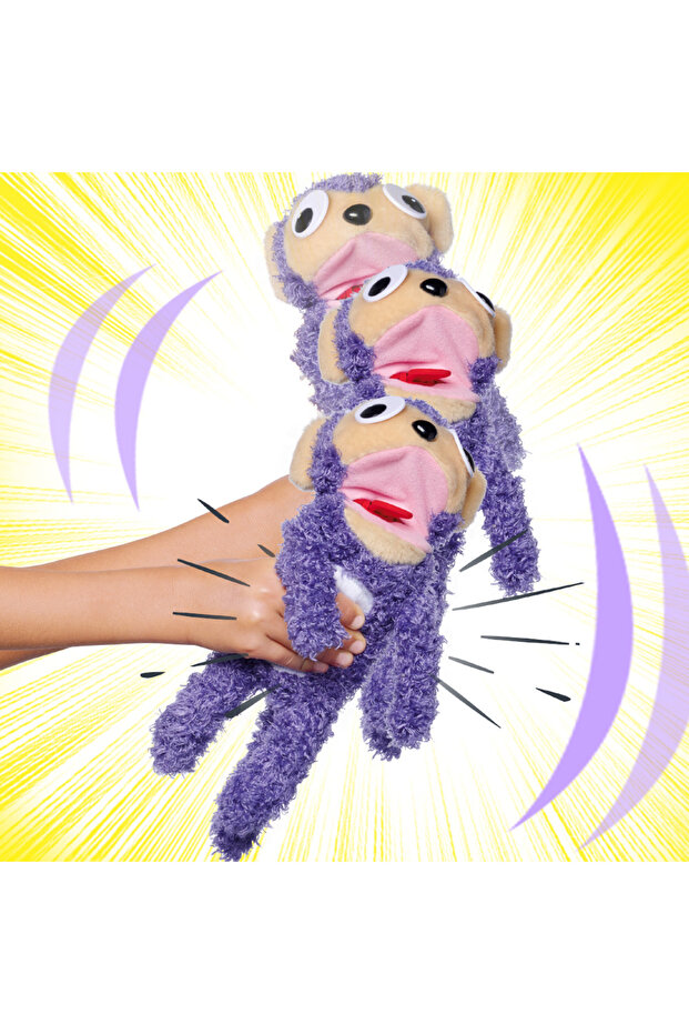 ScreamerZ Sesli Peluş Çılgın Maymun - 5