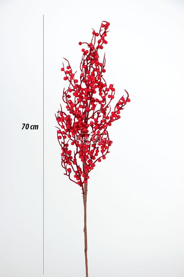 Yapay Çalı Kokinası Yılbaşı Çiçeği 70 Cm 1 Adet - 3