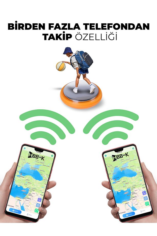 Plus Tag  Android & IOS  Uyumlu Airtag Akıllı Gps Takip Cihazı - 5