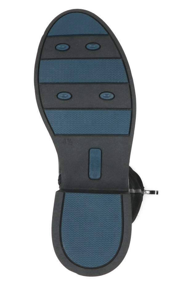 Damen Elegante Stiefel  9-25504-43 Schwarz 019 Black Comb Leder mit CAP Airmotion - 6