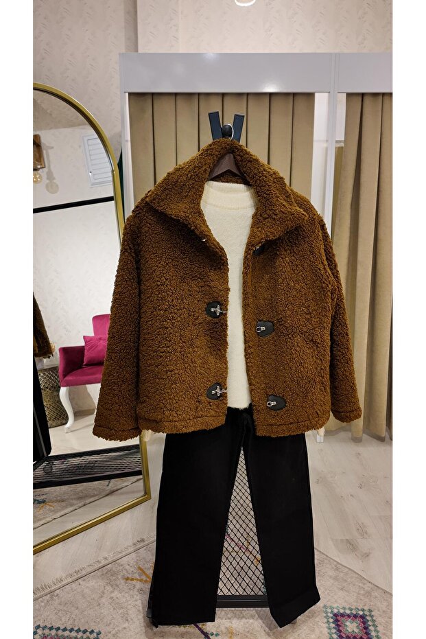 Buklet peluş mont - 2