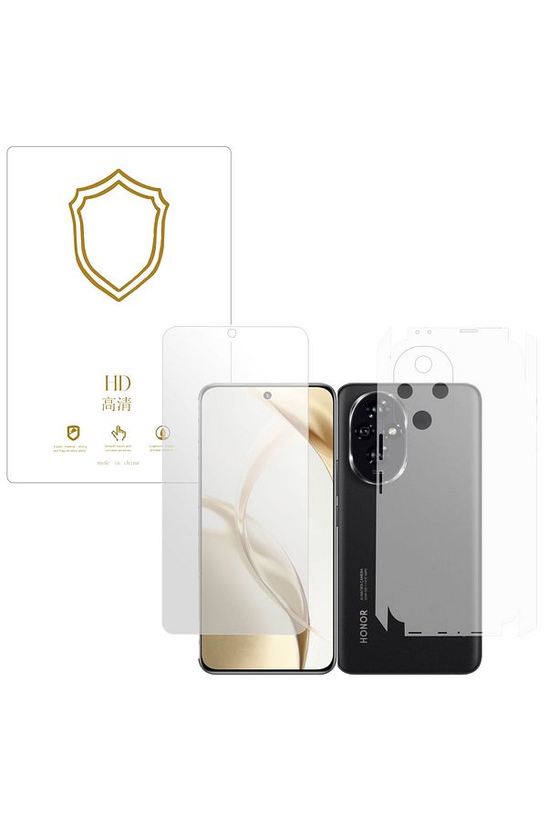 Honor 200 ile Uyumlu Full Tpu Ön Arka ve Yan 360 Nano Koruma- EKM116 - 1