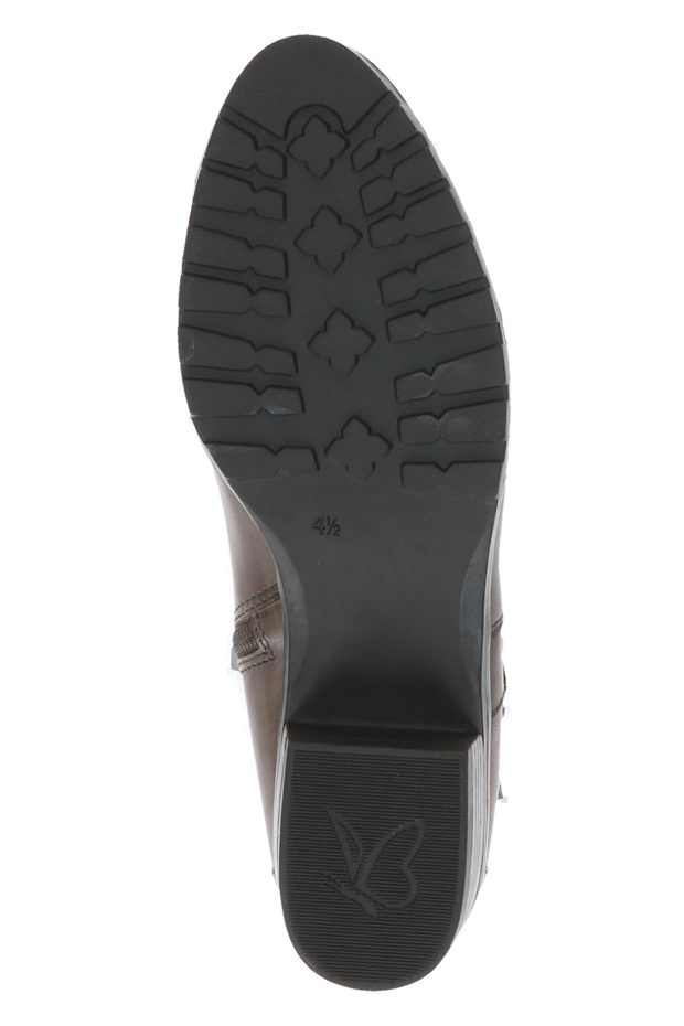 Damen Elegante Stiefelette  9-25308-43 Grau 348 Taupe Nappa Leder mit CAP Airmot./FB - 6