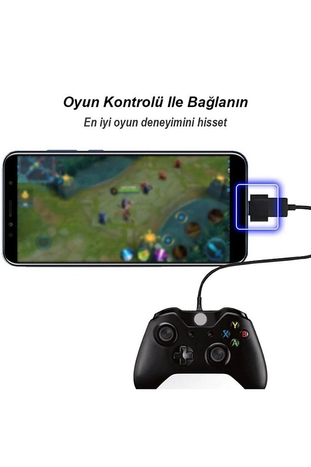 Type C Usb 3.1 Otg Telefon,macbook Klavye Mouse Flash Bellek Takma Aparatı Metal - 5