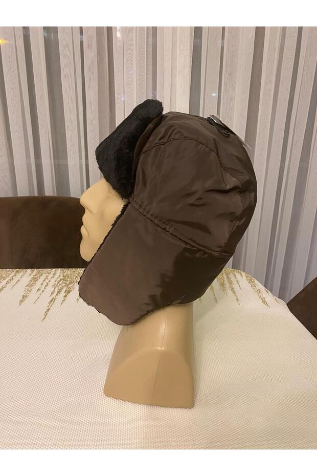 Unisex Kürklü Kar Başlığı