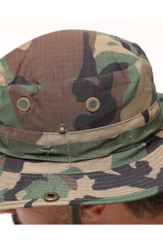 Kamuflaj Jungle Askeri Şapka - 5
