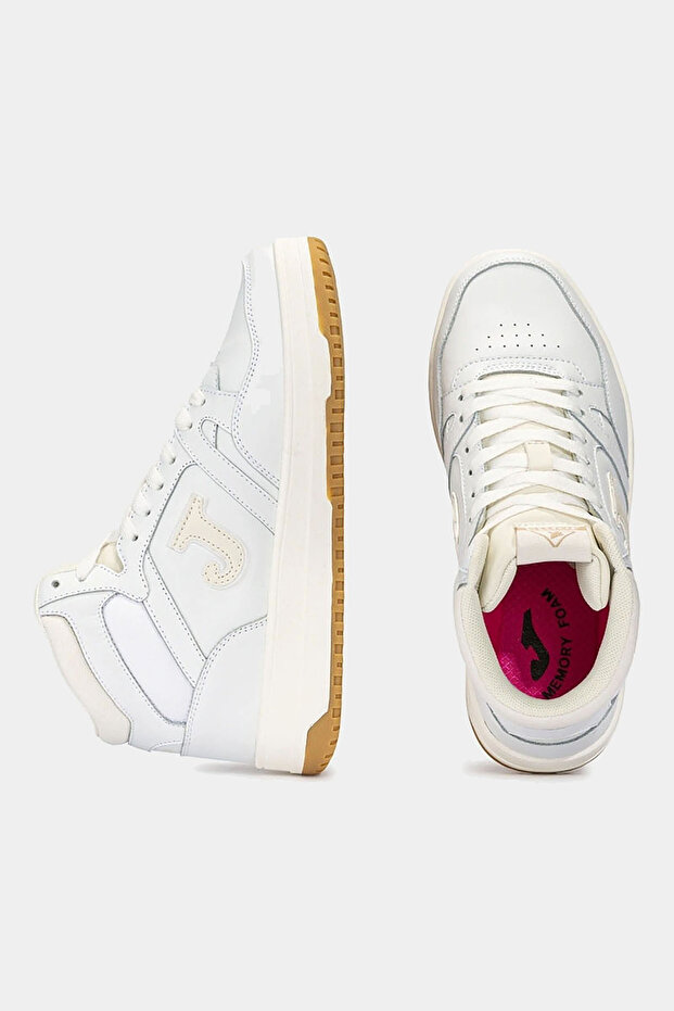 C.PLATEA MID LADY 2425 WHITE BEIGE - 4