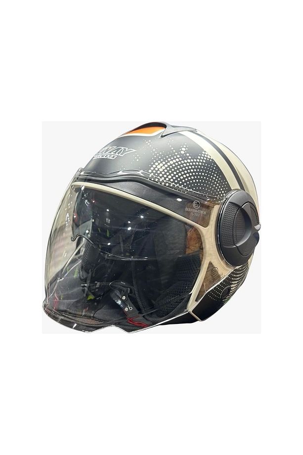 Sw 737 Open Face Gemını Beıge Black Extra Large - 2
