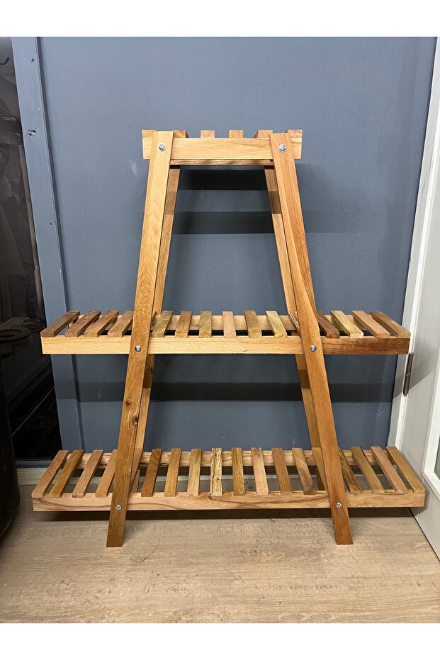 AHŞAP ÇİÇEKLİK STANDI - 3