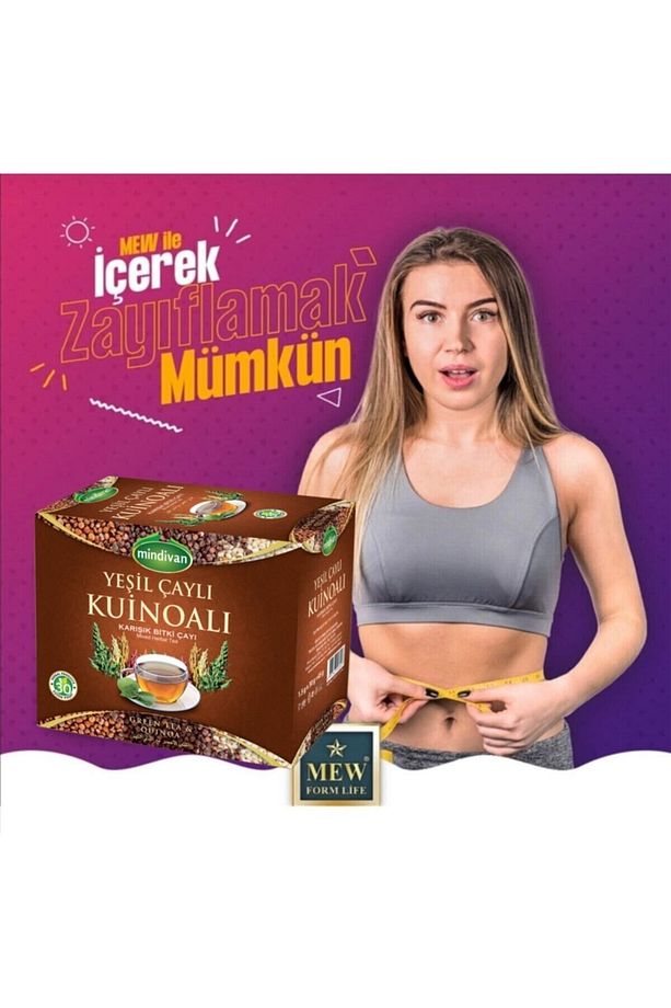 Yeşil Çaylı Kinoa Çayı 30 'lu Süzen Poşet - 2