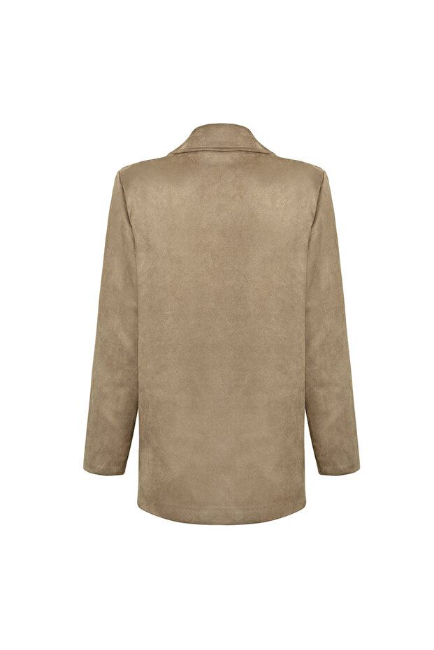Mink Suede Classic Jacket - 3