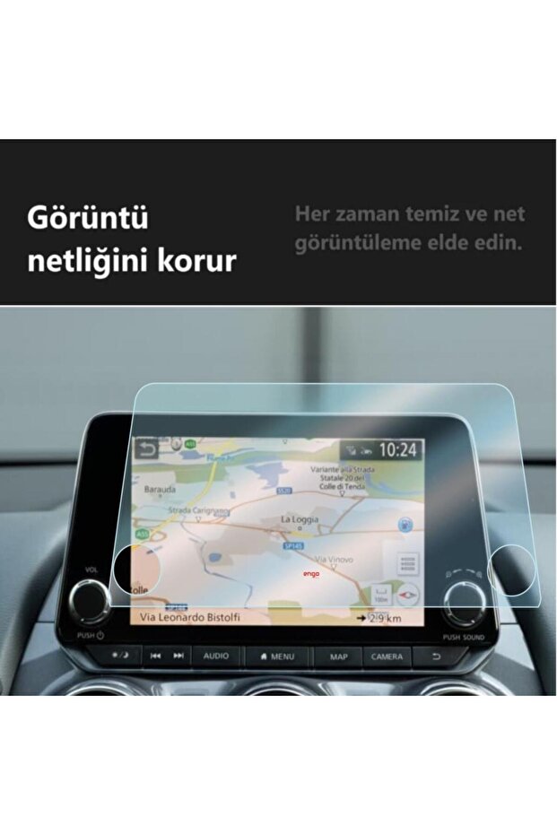 واقي شاشة نيسان جوك 8 بوصة ملاحة الوسائط المتعددة - 4