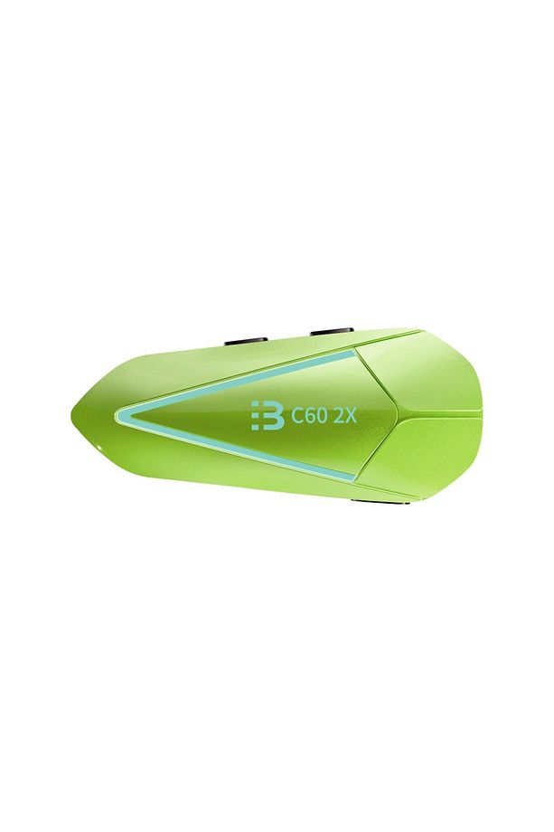 Yeni 2025 Model Yeni Sürüm C60-2x Bluetooth V5.3 Motosiklet Kask Kulaklık Rgb İntercom Telsiz Seti - 2