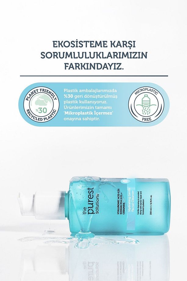 Kuru ve Karma Ciltler için Nemlendirici ve Bariyer Onarıcı Temizleme Jeli 200 ml - 5