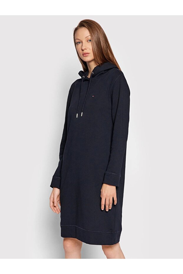 Regular Fit Cepli Günlük Elbise - 3