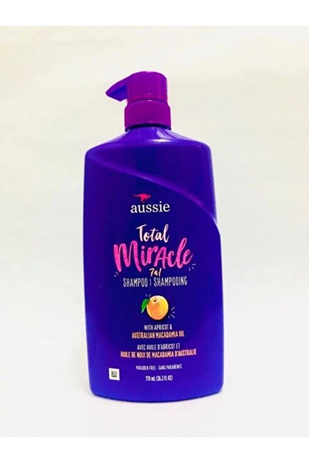 Total Miracle 7 in 1 Shampoo Wıth Aprıcot Australıan Macadamıa 778 ml - 1