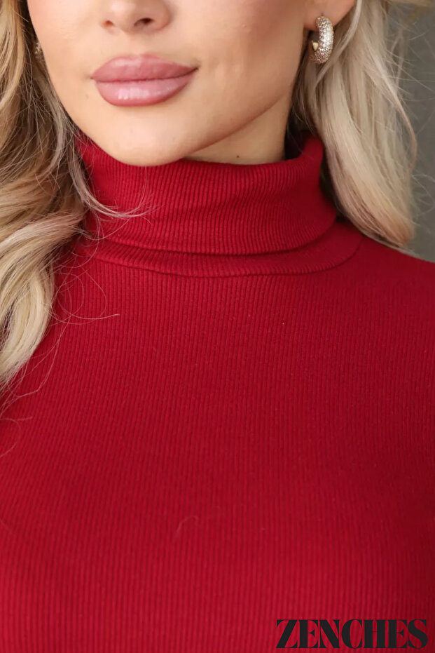 سترة Slimfit عالي الارتفاع