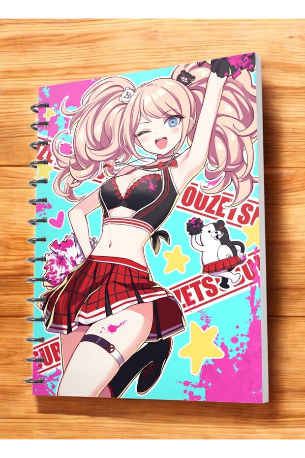 Danganronpa Anime مقاس A5 دفتر ملاحظات حلزوني 50 ورقة