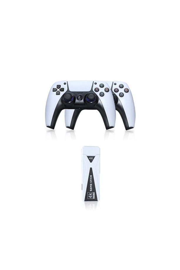 Kablosuz Çift Kol Atari Retro Oyun Game Stick 2.4g Uyumlu Y5 - 1