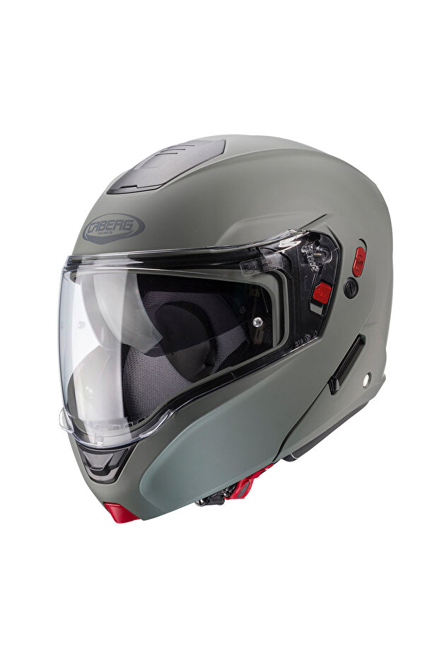 Horus X Çeneden Açılır Kask Xs(ECE 22.06) (MAT GRİ-KAMO) - 3