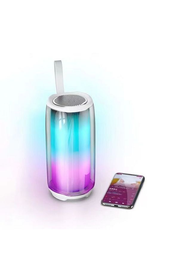Mikrofonlu Hoparlör Ses Bombası 360°Ledli Dekoratif Gece Lambası Pluse 5 - 4