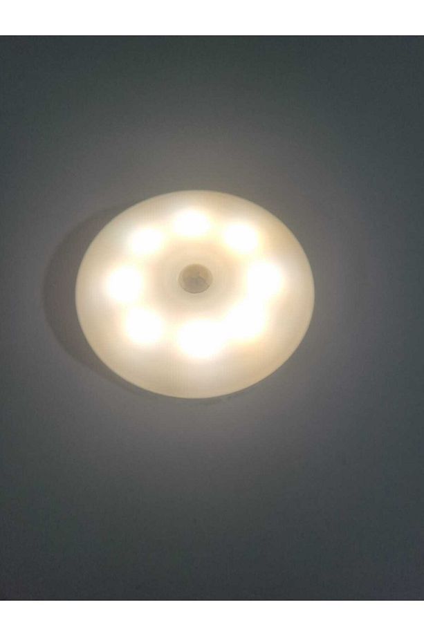 L2025 16 Led 3 Renkli 900mah Şarjlı, Ister Hareket Sensörlü, Ister Sürekli Type-c Led Işık Lamba - 4