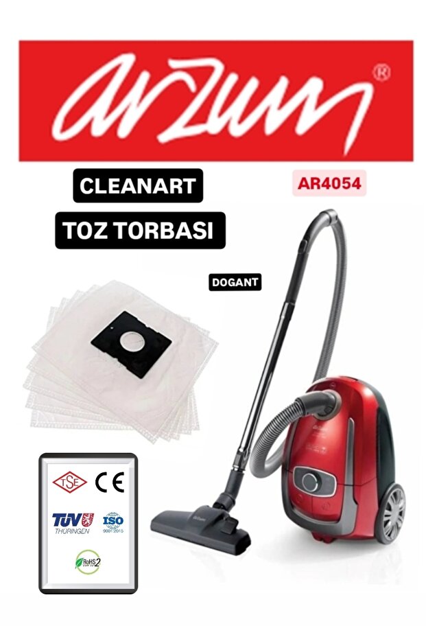 Arzum Dust Bag with 10 Engine Filters